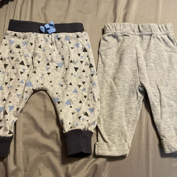 Bundle (3) Baby Boy 0-3M Pants - Picture 1 of 9